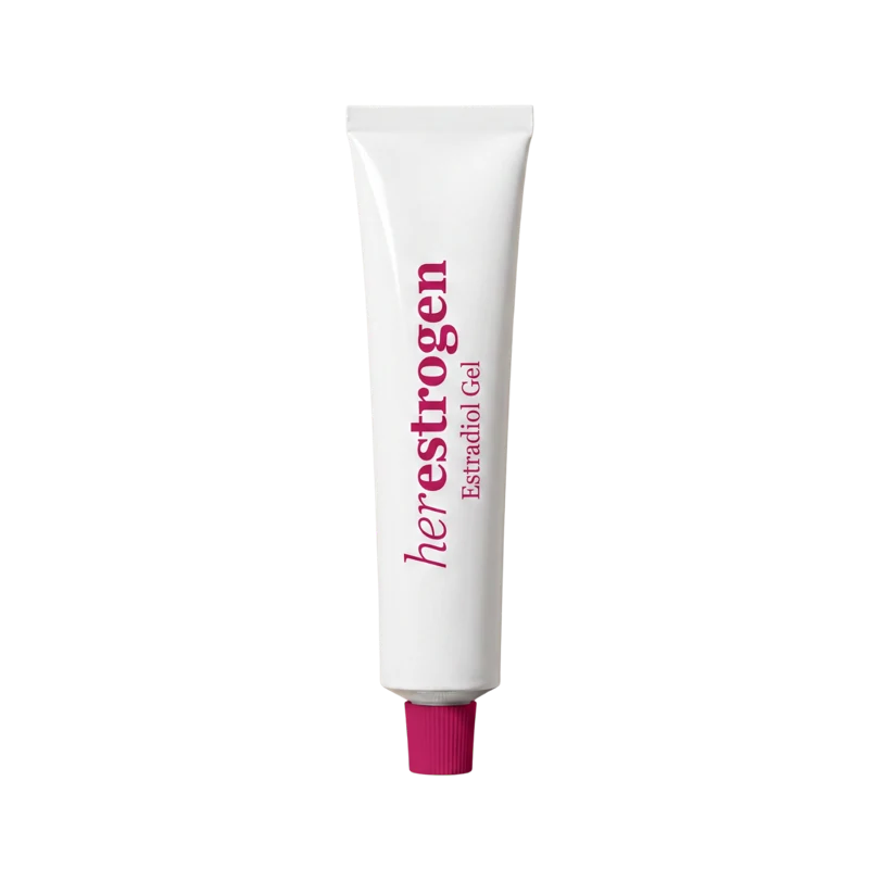 HerEstrogen compounded estradiol gel, representative packaging