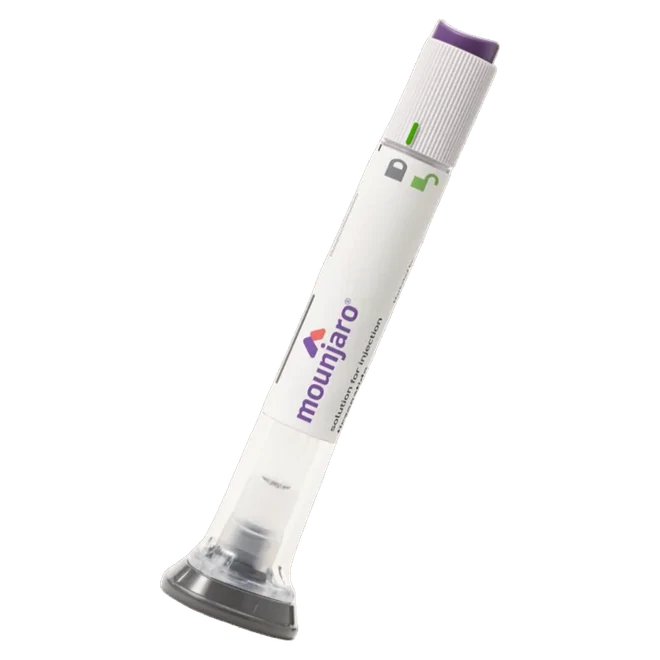 Mounjaro® (tirzepatide) injection pen, representative image