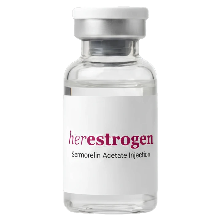 Sermorelin (Anti-Aging) compounded medication, representative image